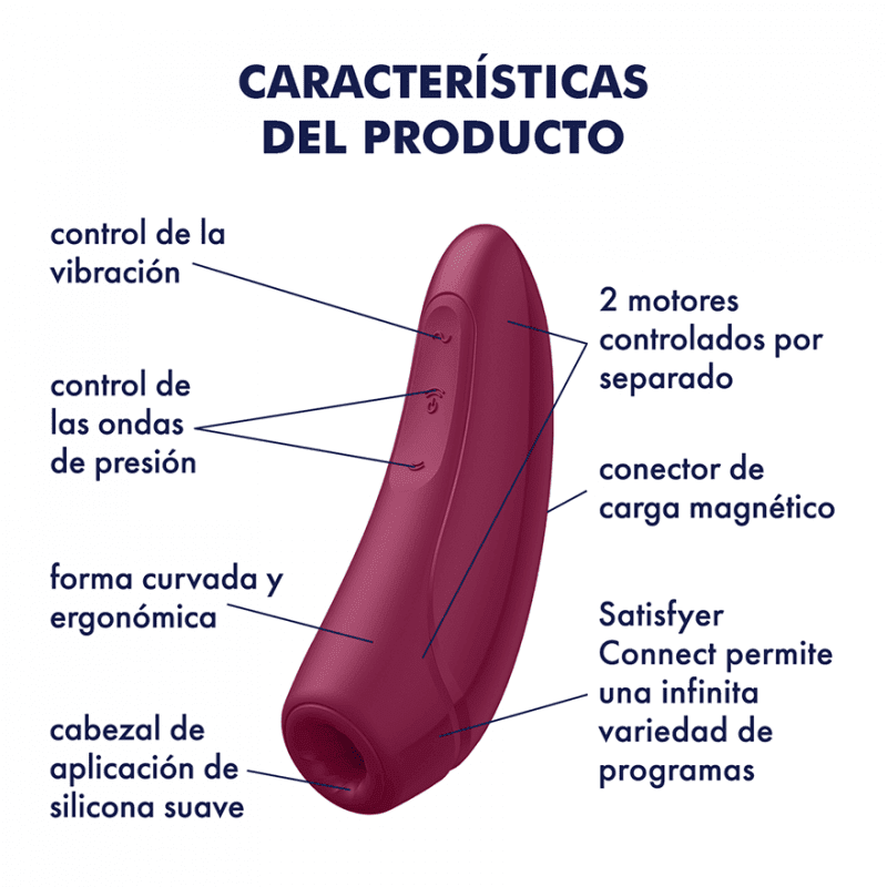 Satisfyer Curvy Blanco 1+ - Imagen 14