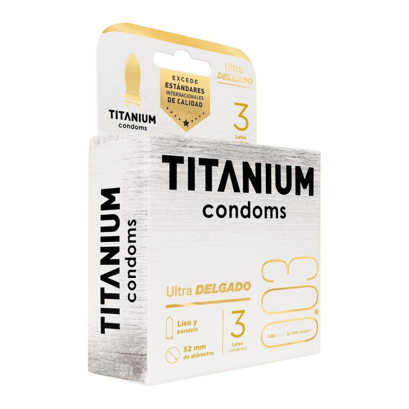 Condones Titanium Ultra Delgado x3 Unidades - Imagen 9