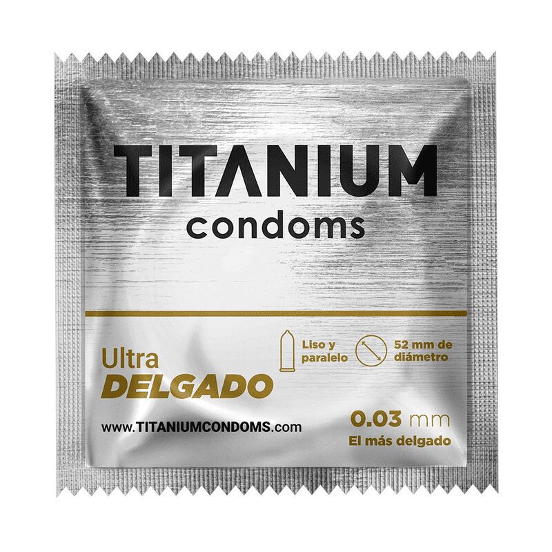 Condones Titanium Ultra Delgado x3 Unidades - Imagen 5