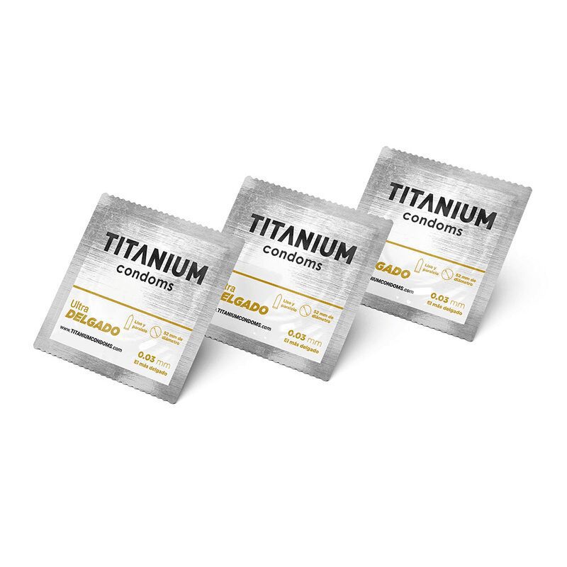 Condones Titanium Ultra Delgado x3 Unidades - Imagen 8