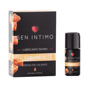 Lubricante Íntimo Caliente Saborizado Caramelo 30 ML