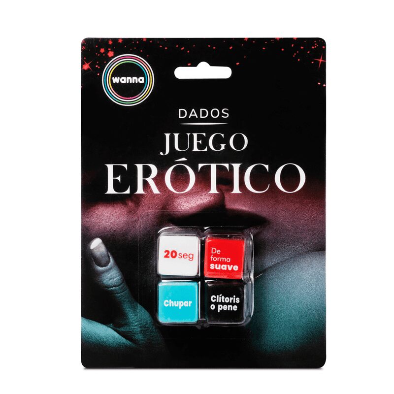 Wanna Dados Juego Erótico X4 Unidades