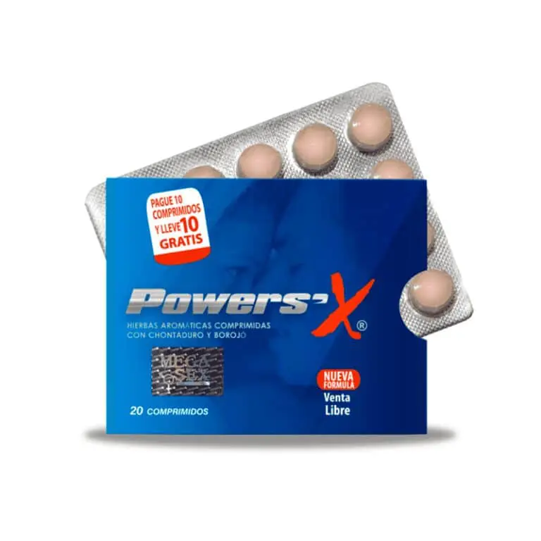Powersex Blister Tabletas Hombre X20