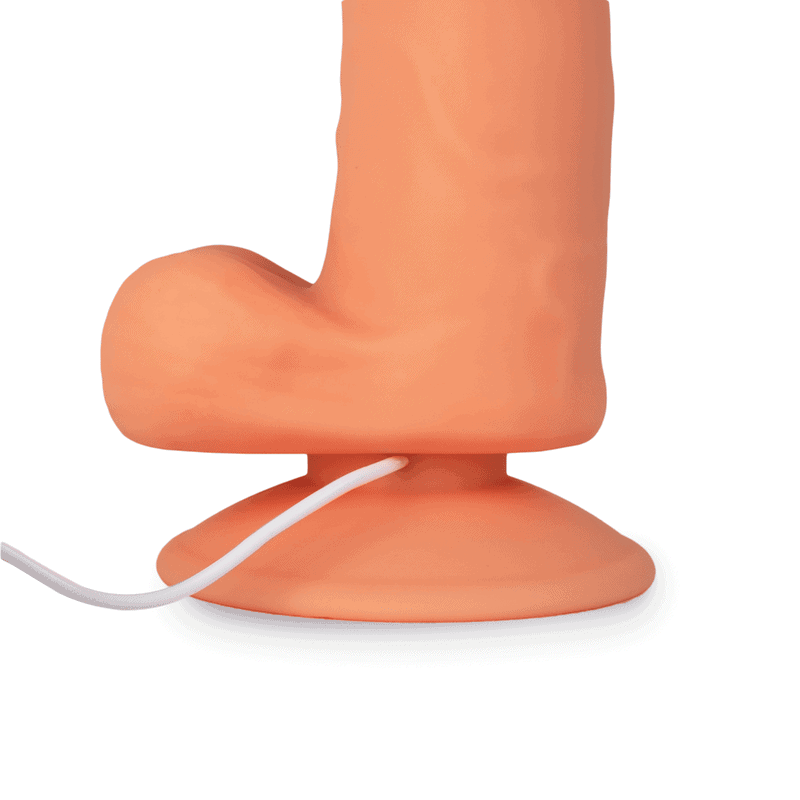 Vibrador Realista Samael 23 cm Café - Imagen 6