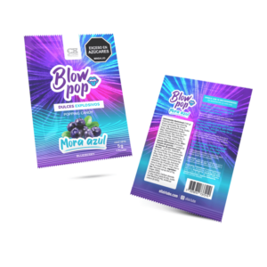 Blow Pop Elixir sabor Mora Azul