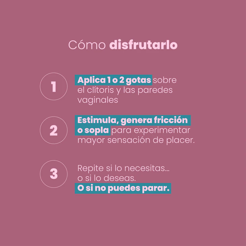 Lubricante Multiorgasmos Sachet x 7ml Sen Íntimo - Imagen 3