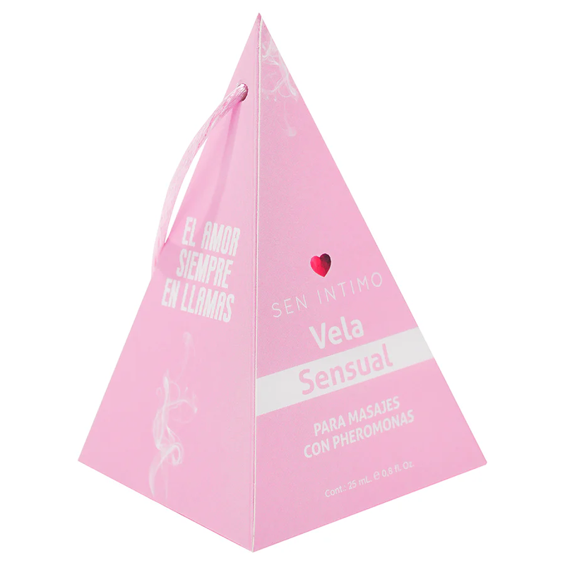 Vela Sensual Masajes Pirámide x 25 ml