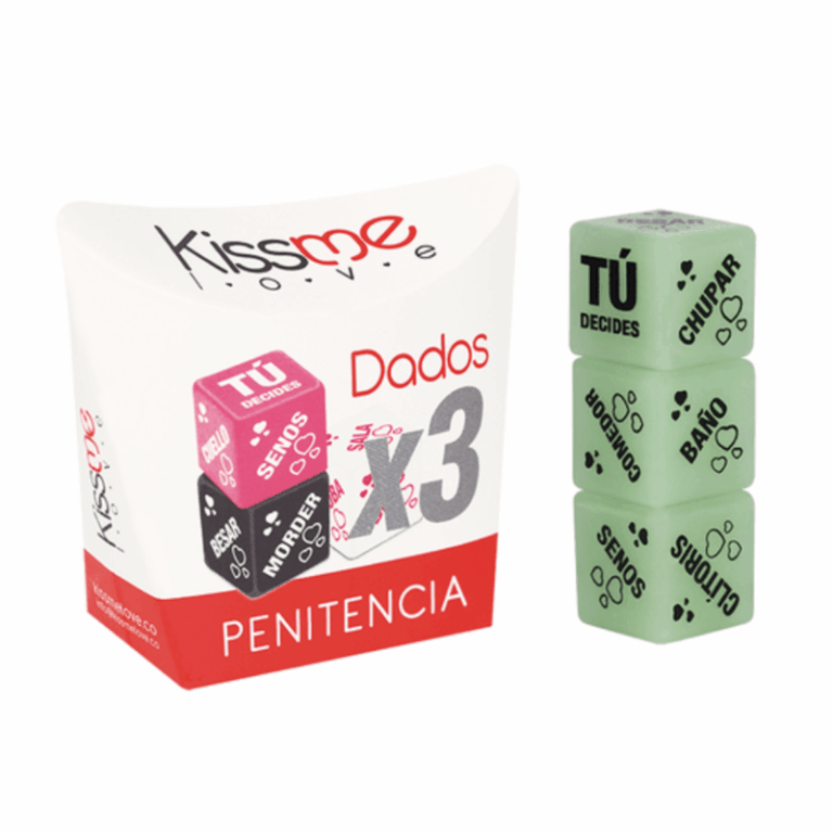 Dados Penitencia Luminosos x3