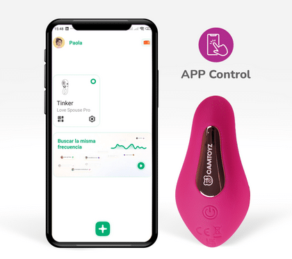 Vibrador Para Panty Tinker Con App Camtoyz