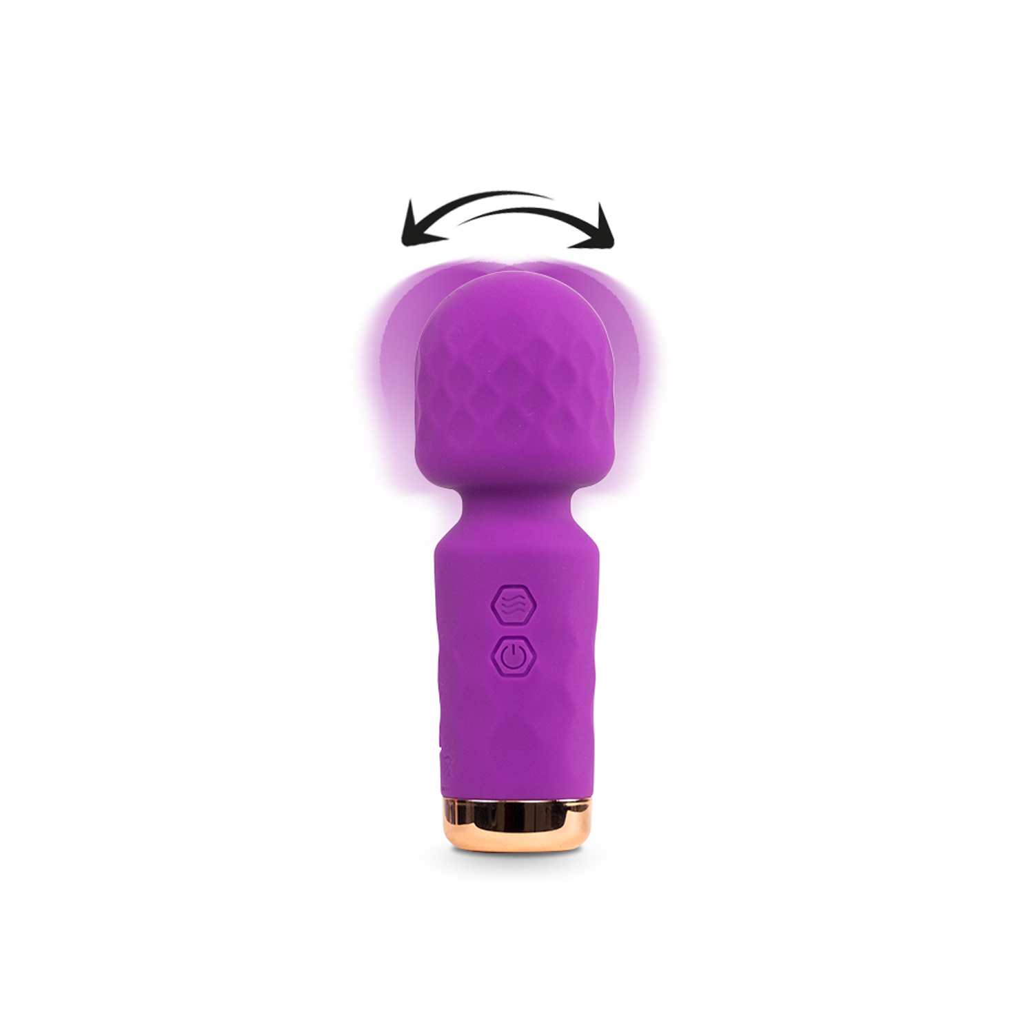 Vibrador Aselia Morado Camtoyz - Imagen 2