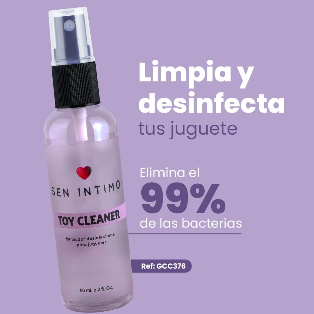 Limpiador de juguetes x 60 ml Sen Intimo - Imagen 2