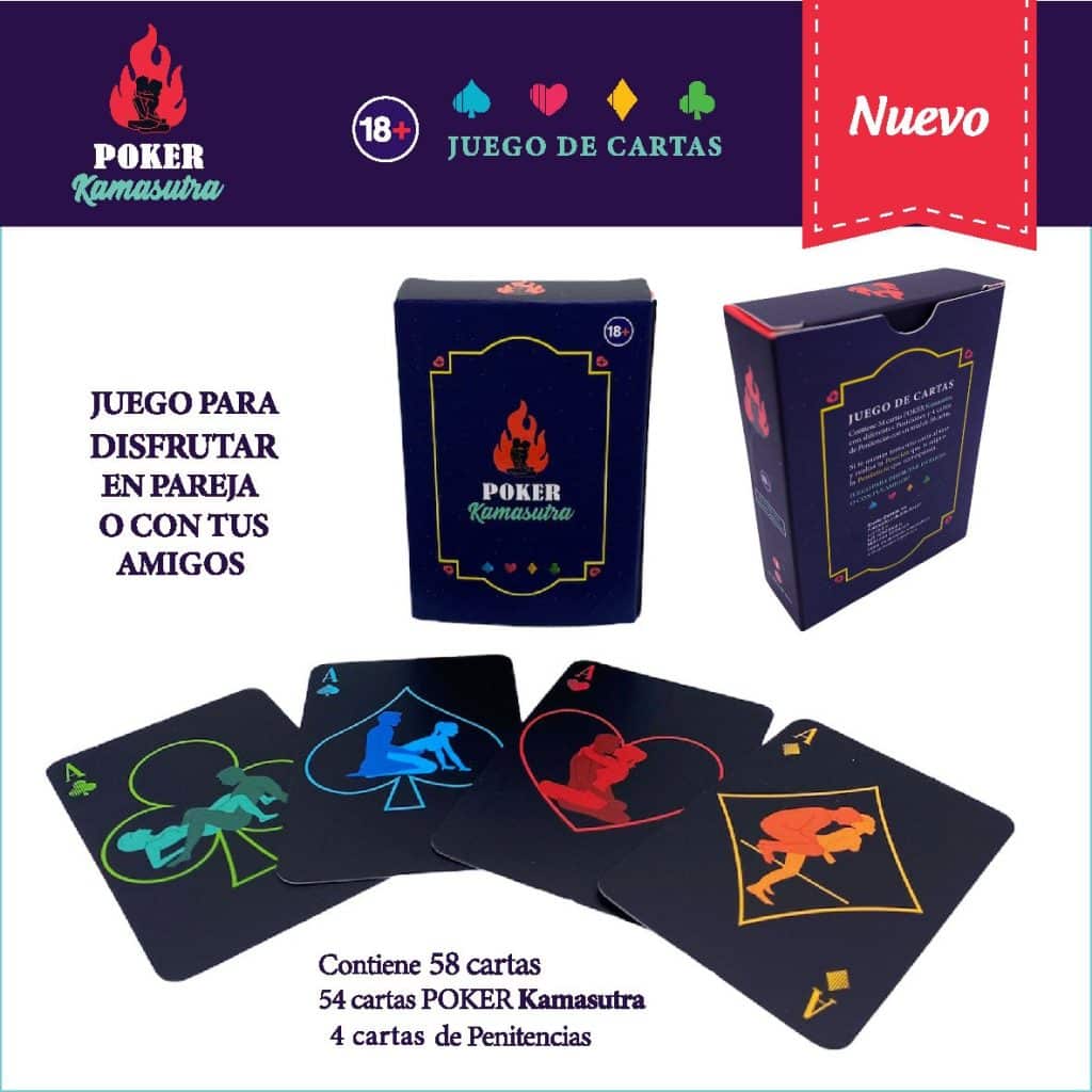 Juego de Cartas Eróticas Poker Kamasutra - Imagen 3