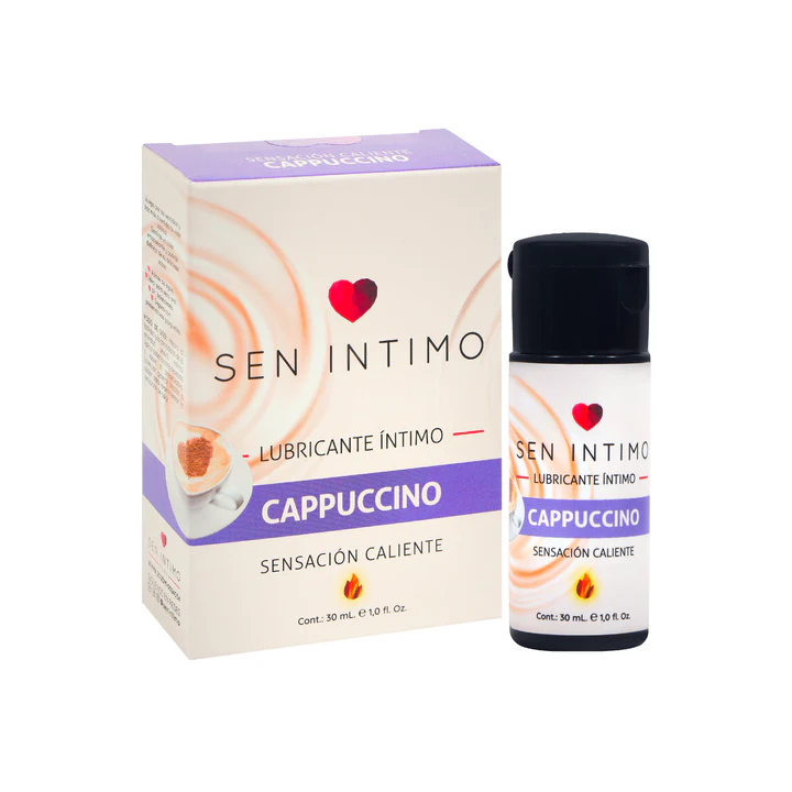 Lubricante Sensación Caliente Cappuccino x 30 ml Sen Intimo